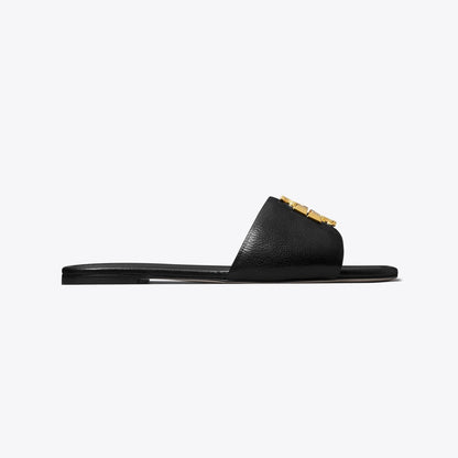 Tory Burch Eleanor Slide PERFECT BLACK / GOLD