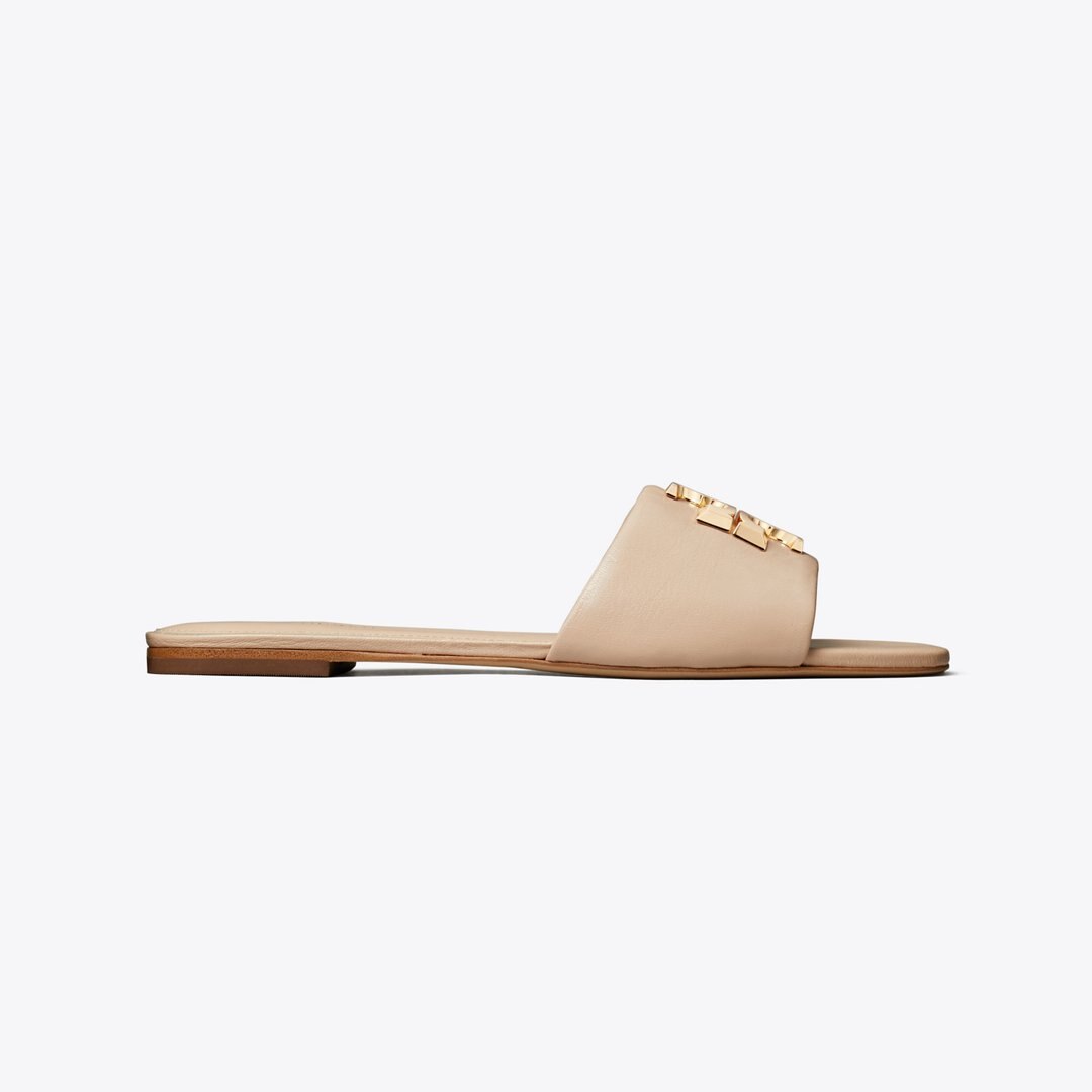 Tory Burch Eleanor Slide ROSE PINK / GOLD