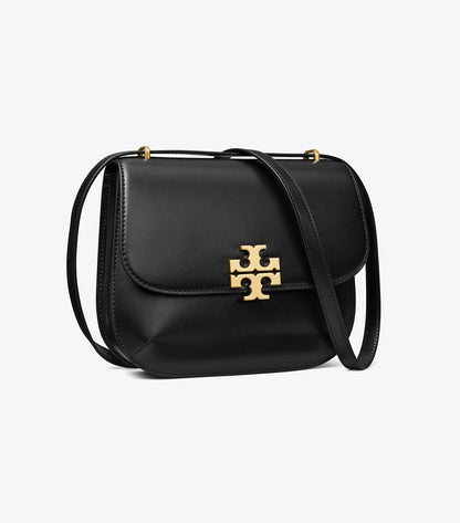Eleanor Slim Saddlebag Black Black