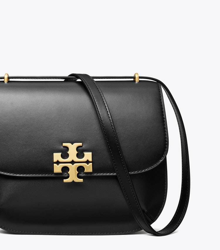 Eleanor Slim Saddlebag Black Black