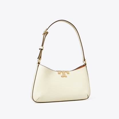 Tory Burch Eleanor Slim Shoulder Bag Warm White