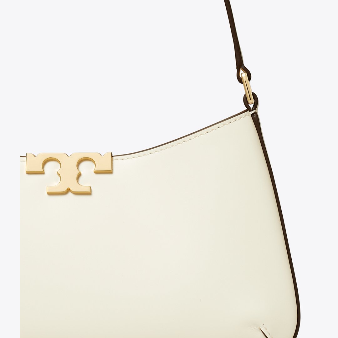 Tory Burch Eleanor Slim Shoulder Bag Warm White