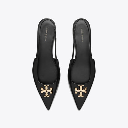 Tory Burch Eleanor Slingback Flat PERFECT BLACK