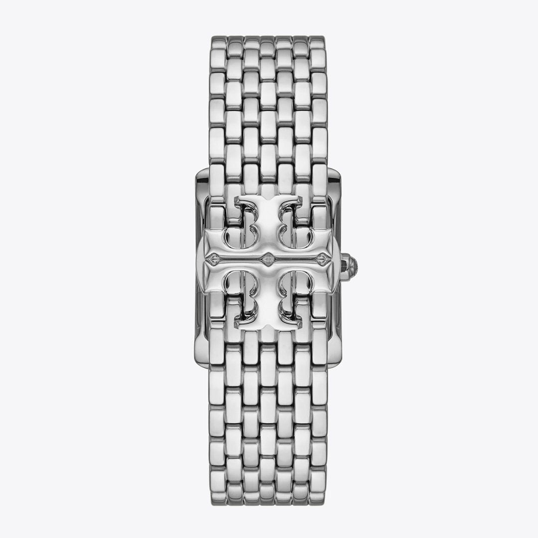 Tory Burch Eleanor Watch IVORY/SILVER