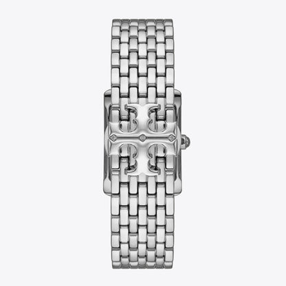 Tory Burch Eleanor Watch IVORY/SILVER