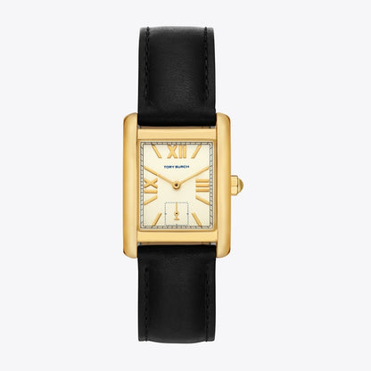 Tory Burch Eleanor Watch IVORY/BLACK