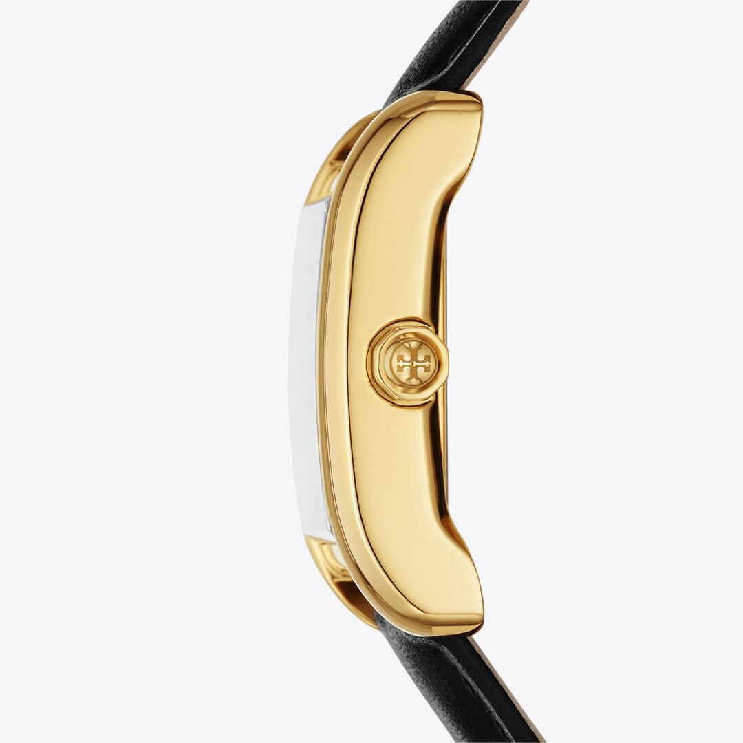 Tory Burch Eleanor Watch IVORY/BLACK