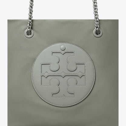 Tory Burch Ella Chain Tote Shale Rock