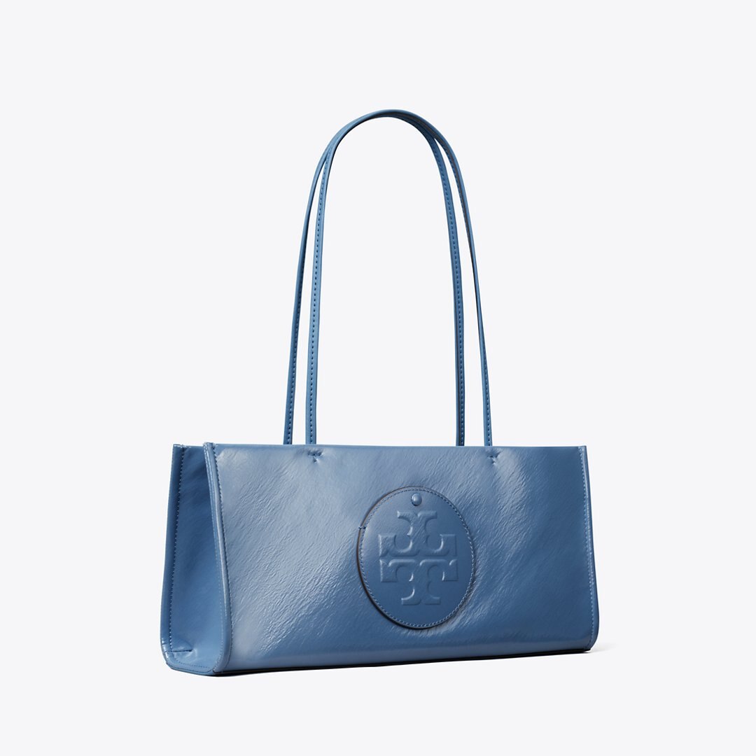 Tory Burch Ella East-West Tote Blue Raspberry