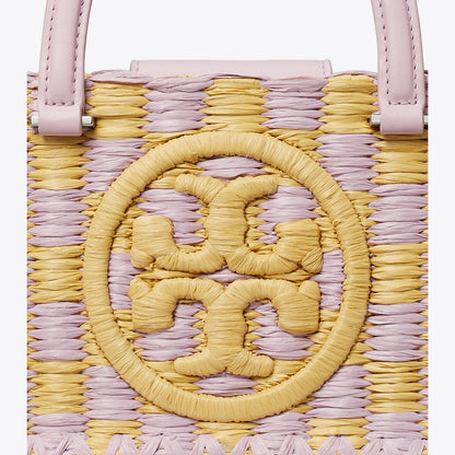 Tory Burch Ella Hand-Crocheted East-West Tote Pale Purple