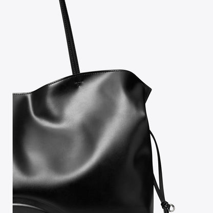 Tory Burch Ella natuura Drawstring Tote Black