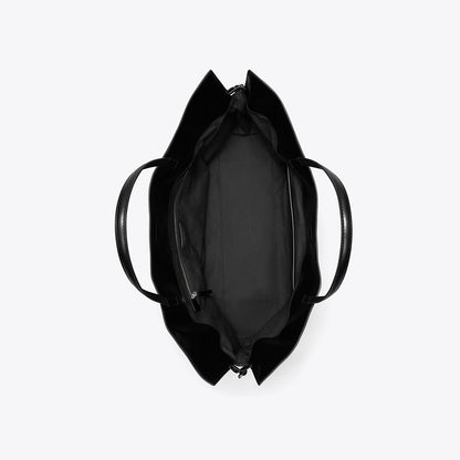 Tory Burch Ella natuura Drawstring Tote Black