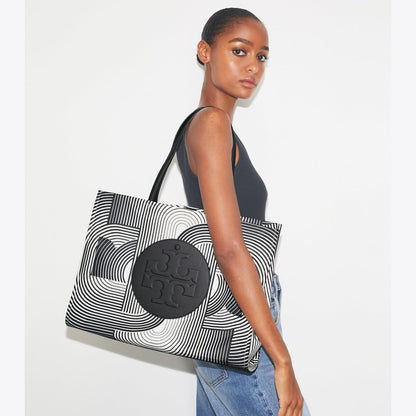 Tory Burch Ella Printed Tote Infinity T Ella