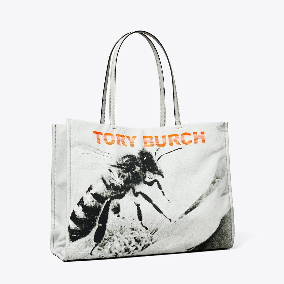 Tory Burch Ella Printed Tote Bee Print
