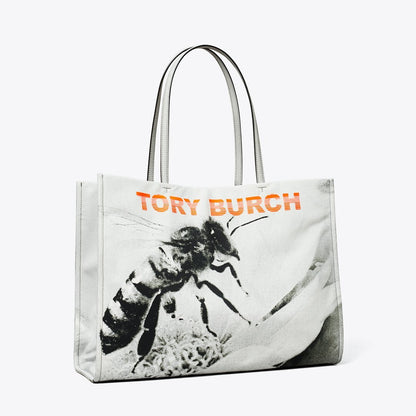 Tory Burch Ella Printed Tote Bee Print