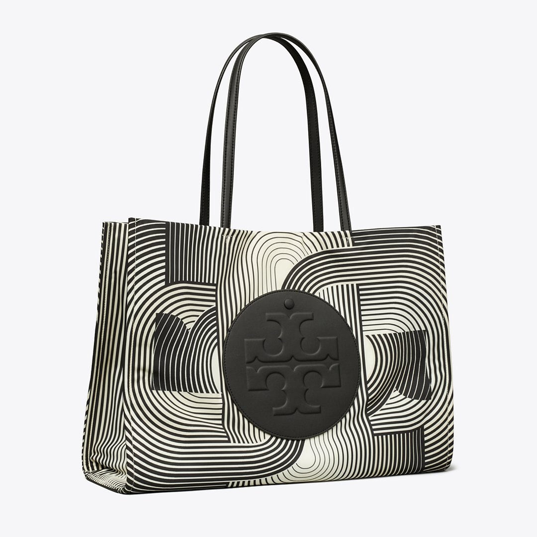Tory Burch Ella Printed Tote Infinity T Ella
