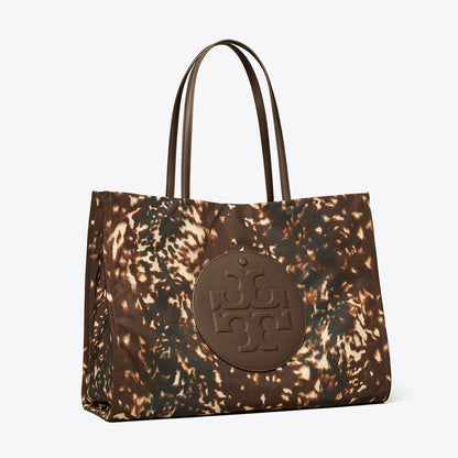 Tory Burch Ella Printed Tote Fall Fawn