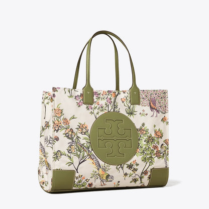 Tory Burch Ella Printed Tote Winter Sage