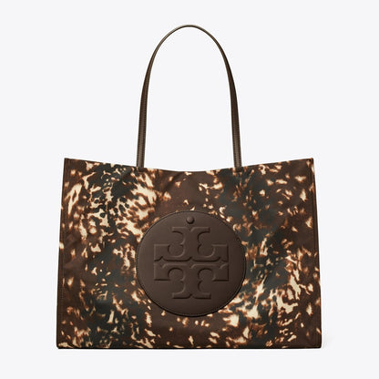 Tory Burch Ella Printed Tote Fall Fawn