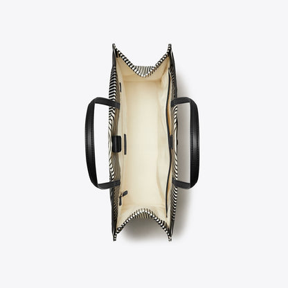 Tory Burch Ella Printed Tote Infinity T Ella