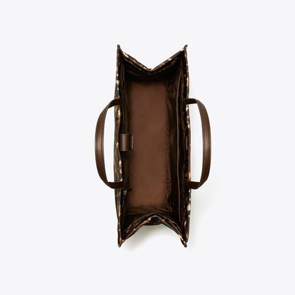 Tory Burch Ella Printed Tote Fall Fawn