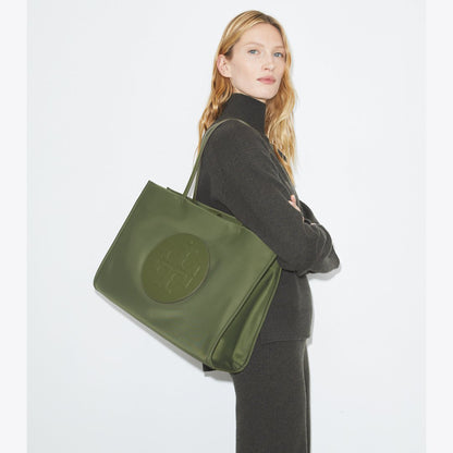 Tory Burch Ella Tote Olive Green