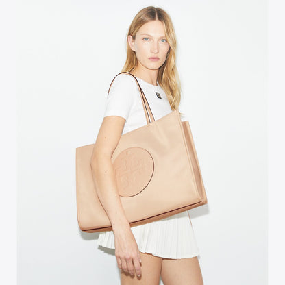 Tory Burch Ella Tote Rose Silk