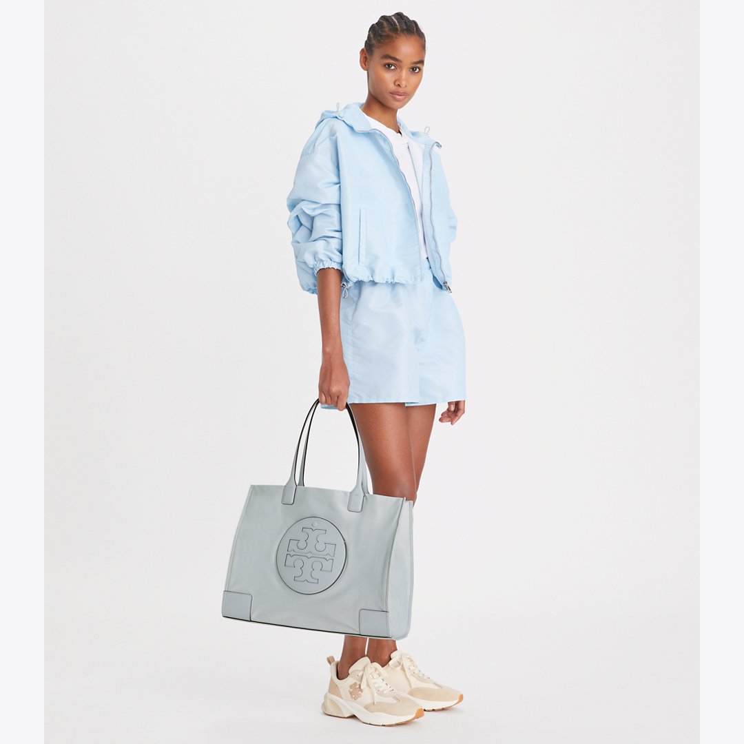 Tory Burch Ella Tote Bag Powder Blue