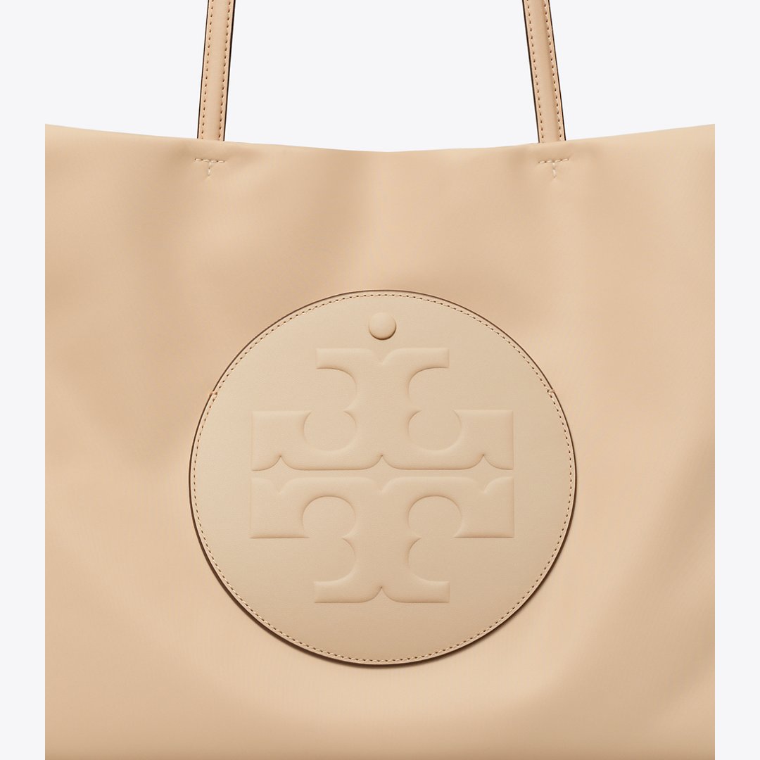 Tory Burch Ella Tote Rose Silk