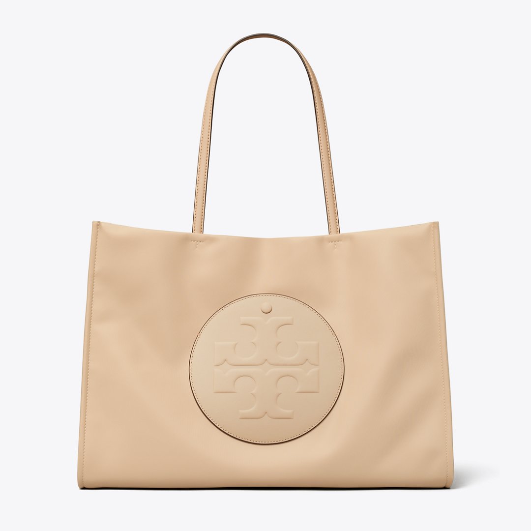 Tory Burch Ella Tote Rose Silk