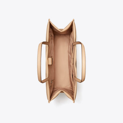 Tory Burch Ella Tote Rose Silk