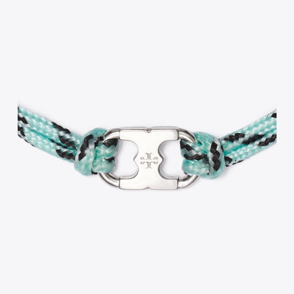 Tory Burch Embrace Ambition Bracelet Tory Silver / Blue