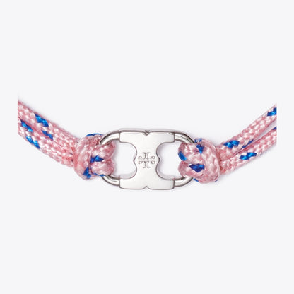 Tory Burch Embrace Ambition Bracelet Tory Silver / Pink