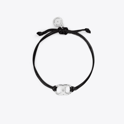 Tory Burch Embrace Ambition Bracelet Tory Silver / Black