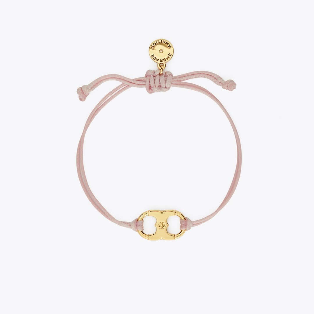 Tory Burch Embrace Ambition Bracelet Tory Gold / Pink