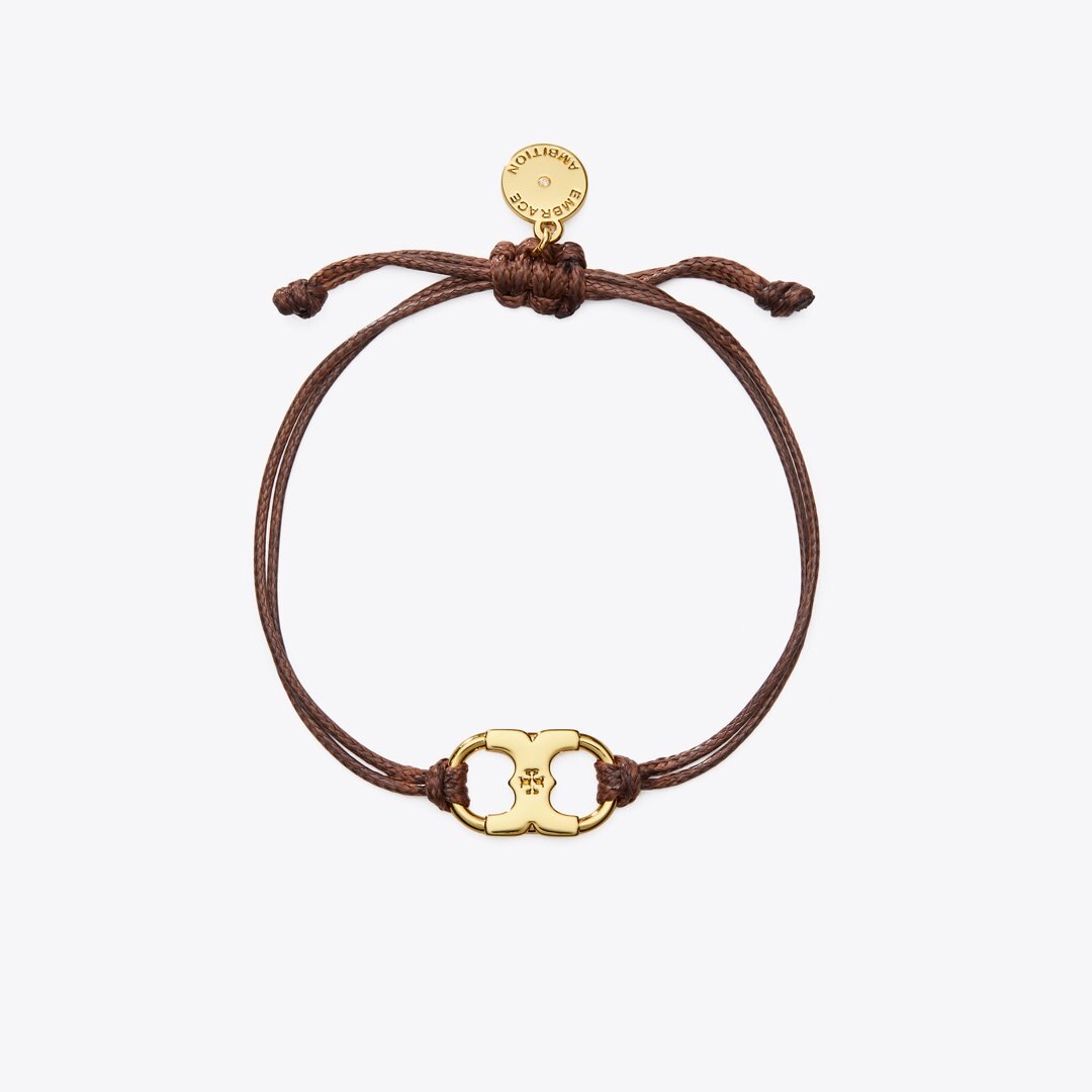 Tory Burch Embrace Ambition Bracelet Tory Gold / Brown