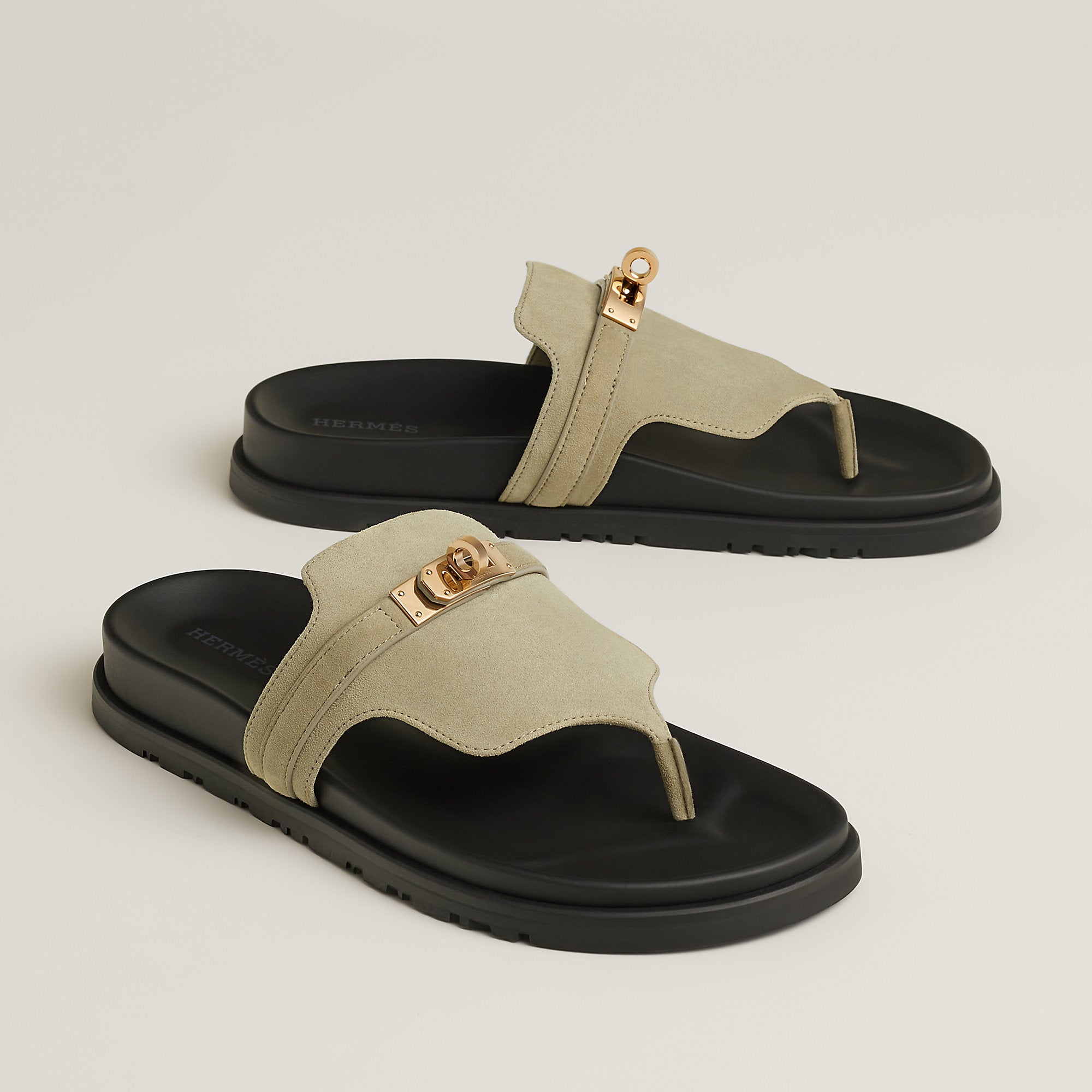  Hermes Empire Sandal Vert Mosaque