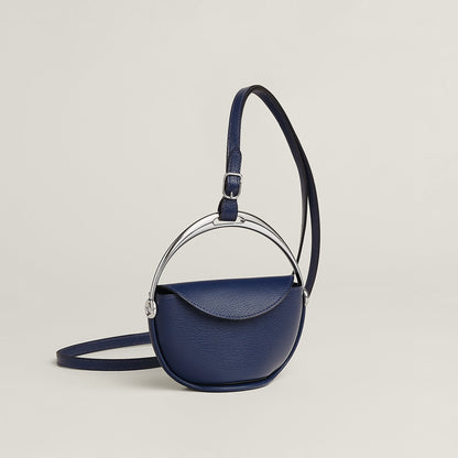  Hermes En Piste Clutch Bleu Saphir