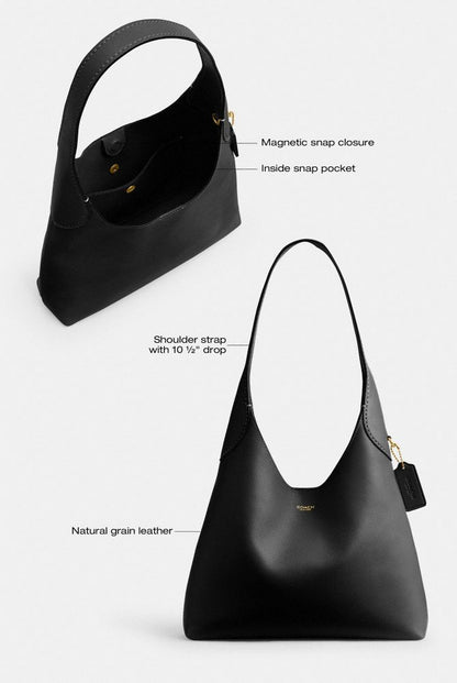 Coach Brooklyn Shoulder Bag 28 Brass Olive