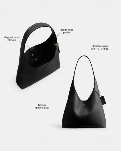 Coach Brooklyn Shoulder Bag 28 Brass Olive