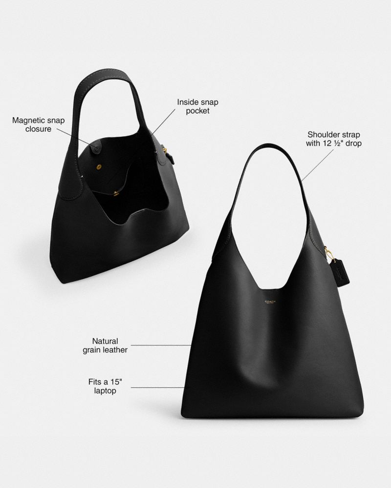 Coach Brooklyn Shoulder Bag 39 Brass Bluebell