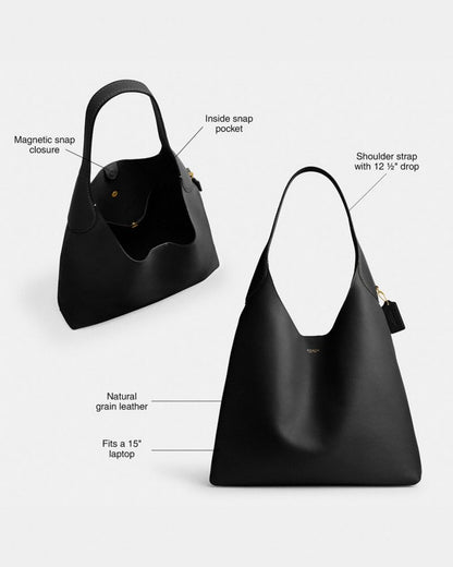 Coach Brooklyn Shoulder Bag 39 Brass Maple