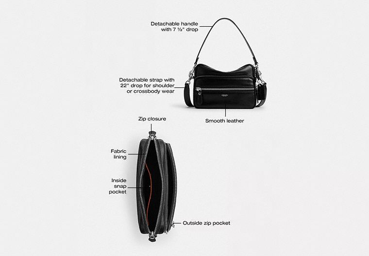 Coach Dakota Crossbody Bag Black