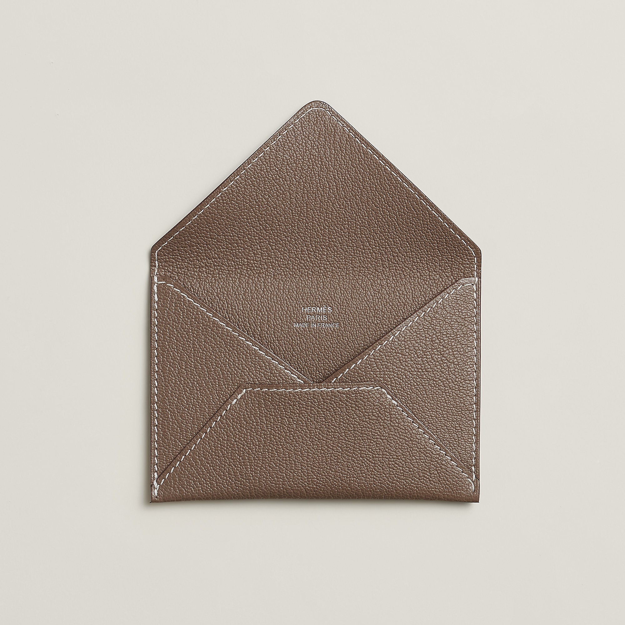  Hermes Envelope Mm Pouch Toupe