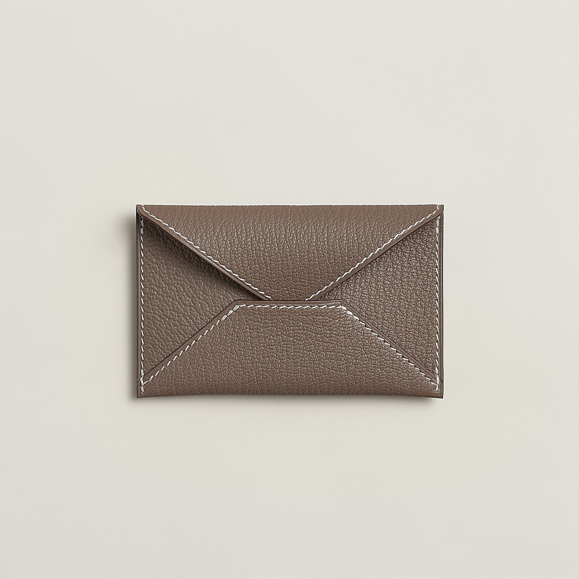  Hermes Envelope Pm Pouch Toupe