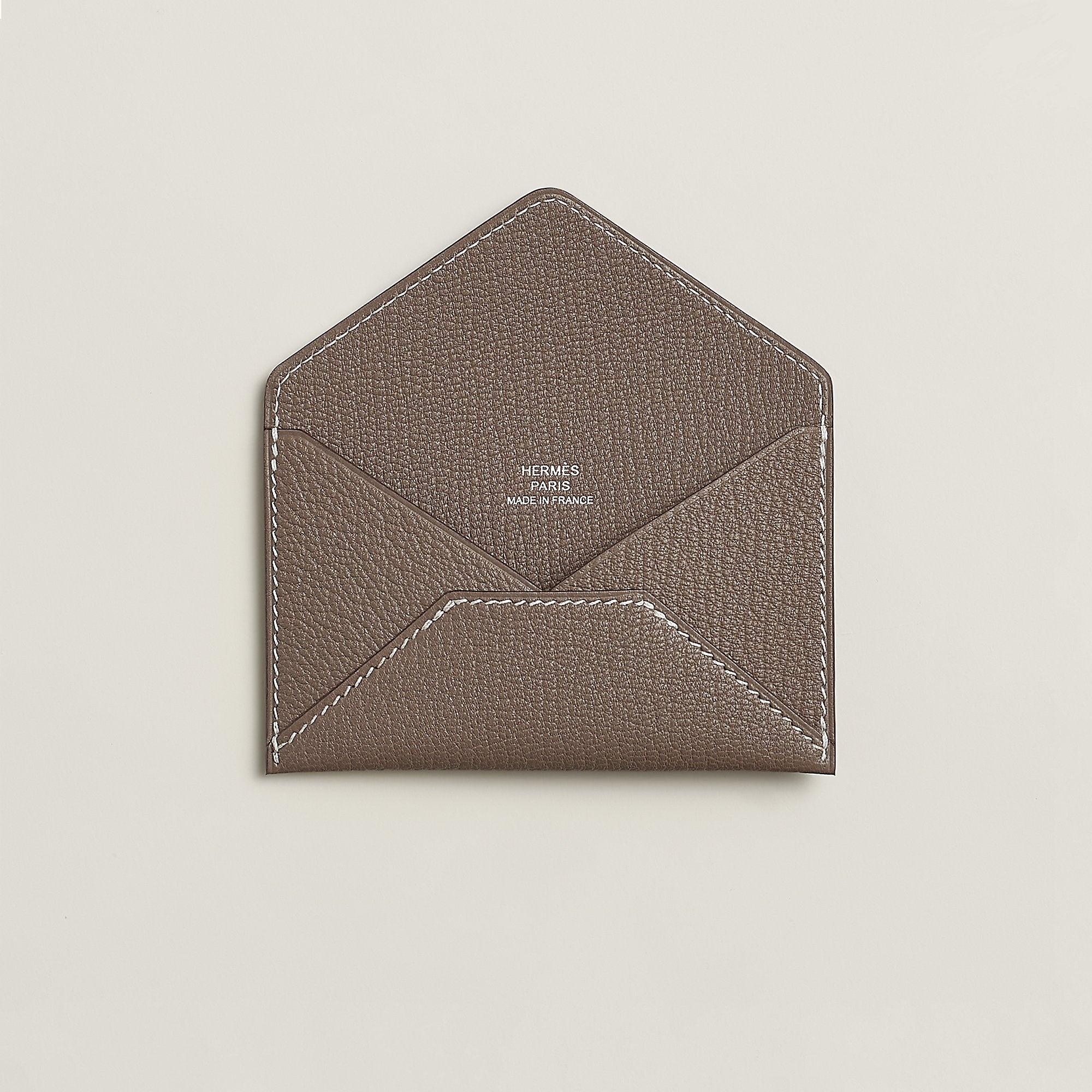  Hermes Envelope Pm Pouch Toupe