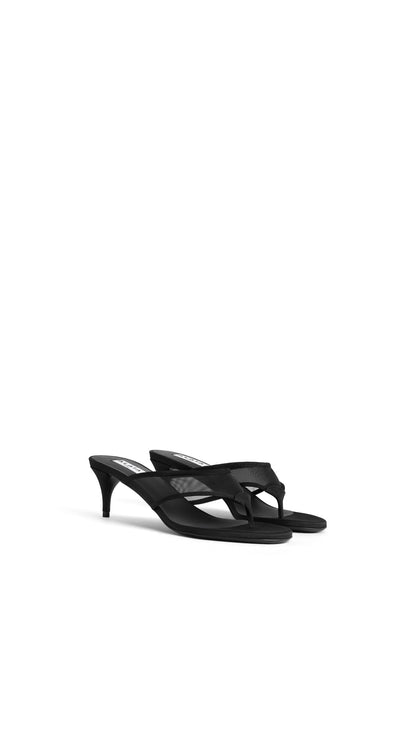 Alaïa Mules Tong In Mesh