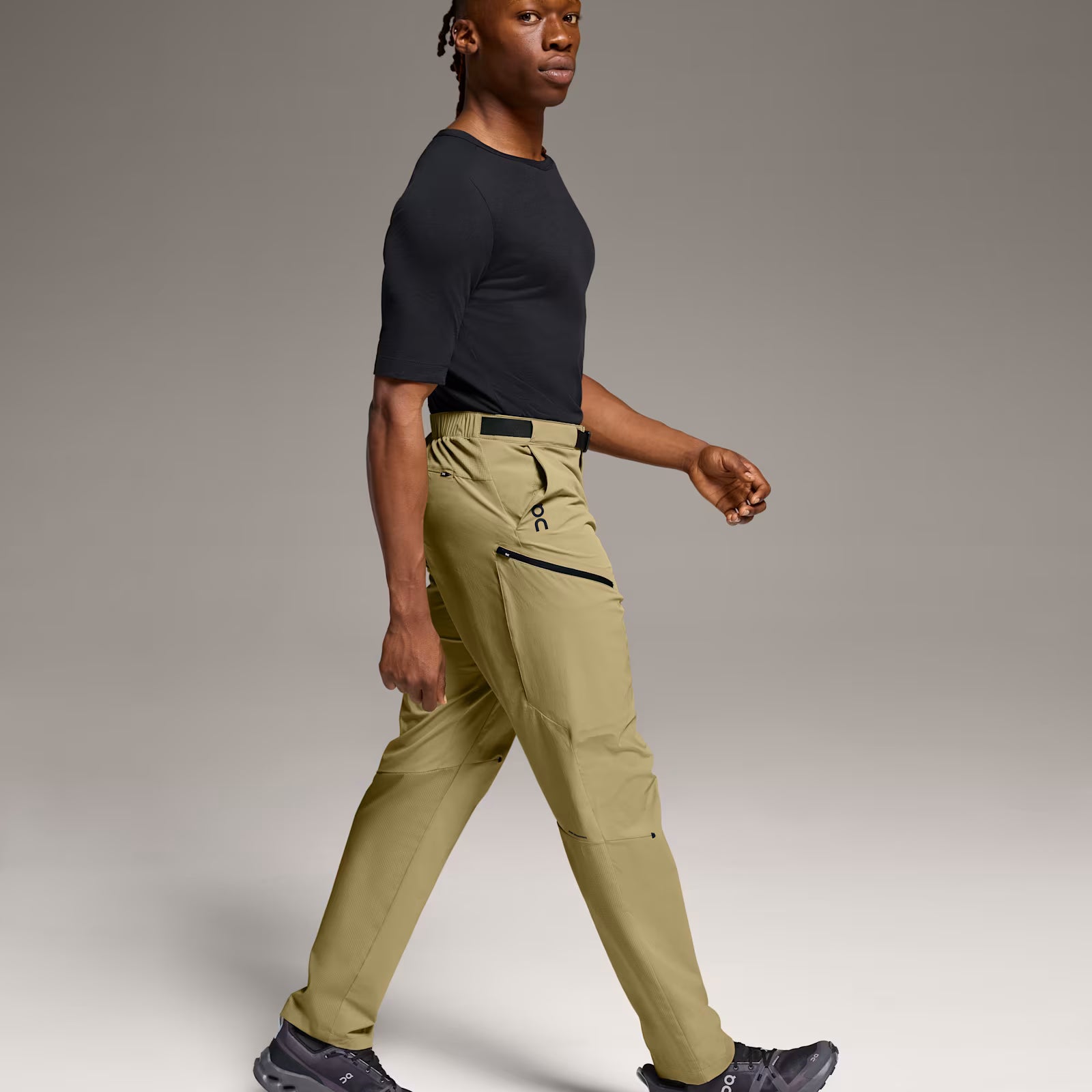 On Trek Pants Safari | Black
