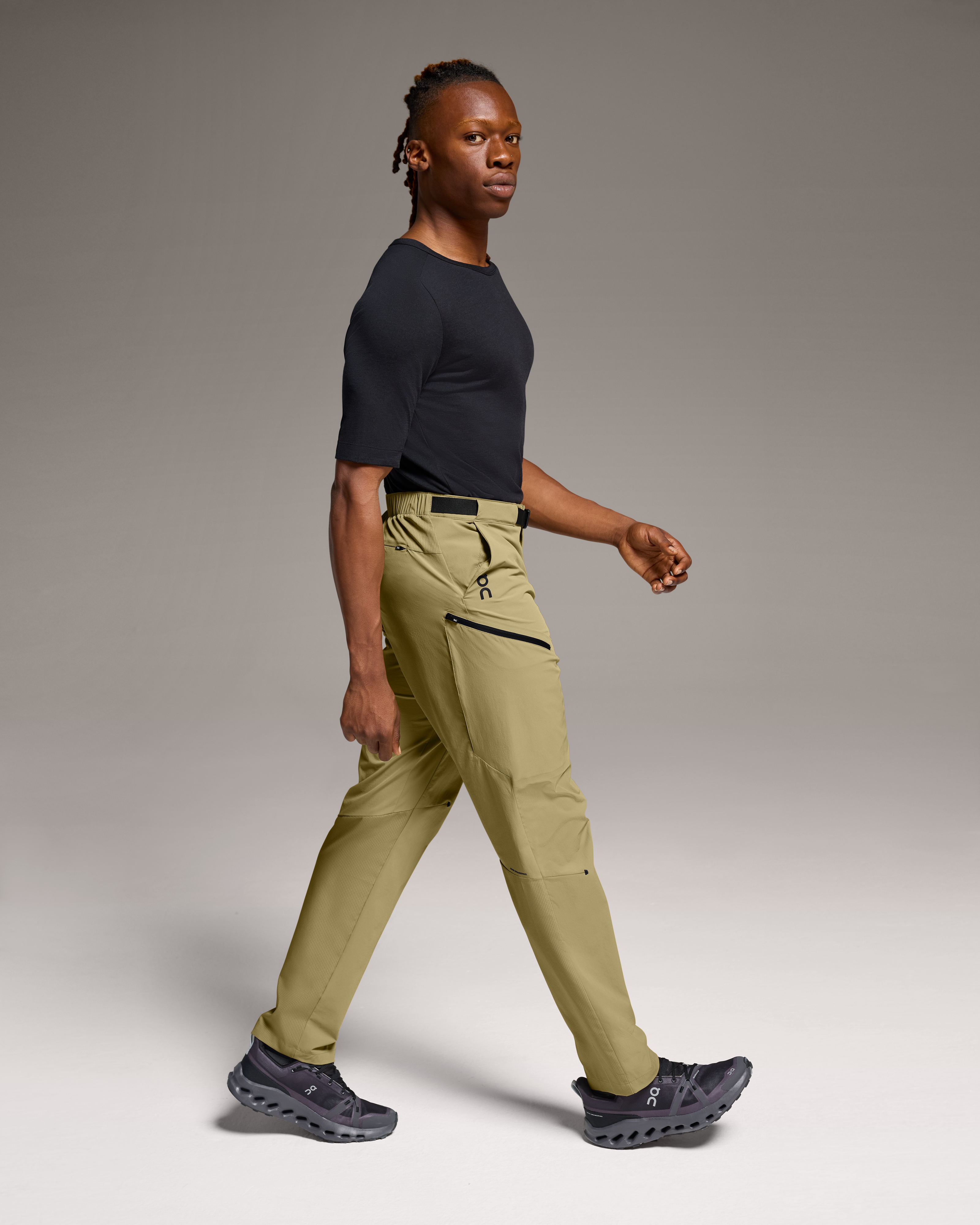 On Trek Pants Safari | Black