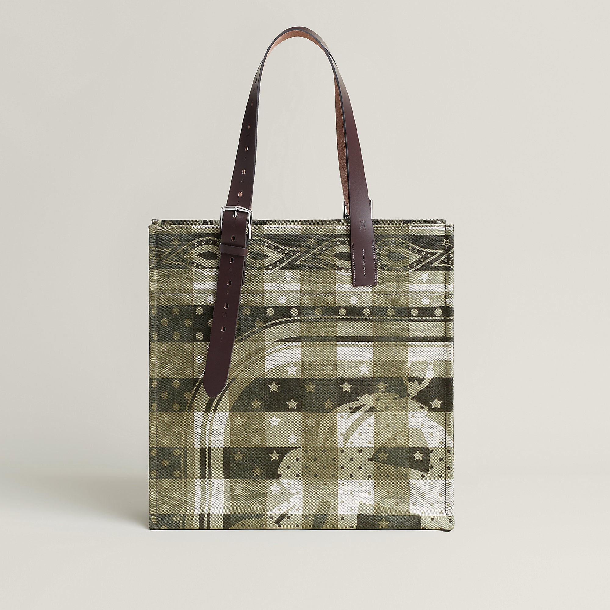  Hermes Etriviere Shopping Bag Cru